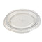 Couvercle PET transparent plat   H10mm-1000Pcs