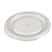 Couvercle PET transparent plat   H10mm-1000Pcs