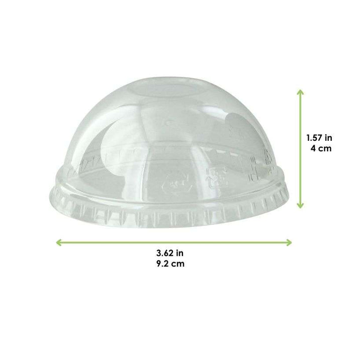 Couvercle dôme transparent en plastique PET  H40mm-1000Pcs