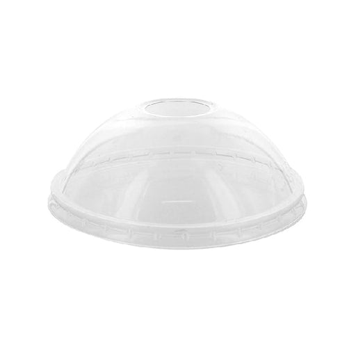 Tapa cúpula transparente PET Ø114mm - 25Uds