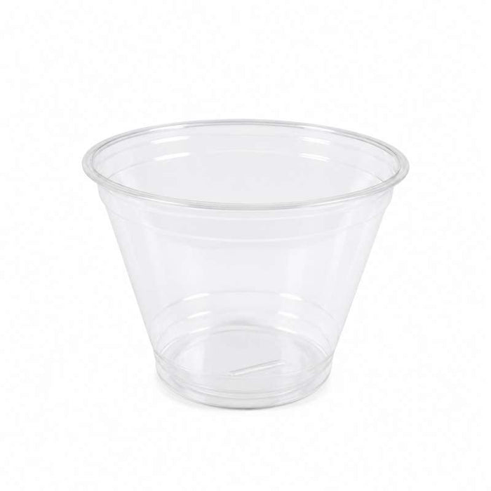 Coupe à dessert transparente en PET Ø92mm H74mm 270ml - 1000Pcs
