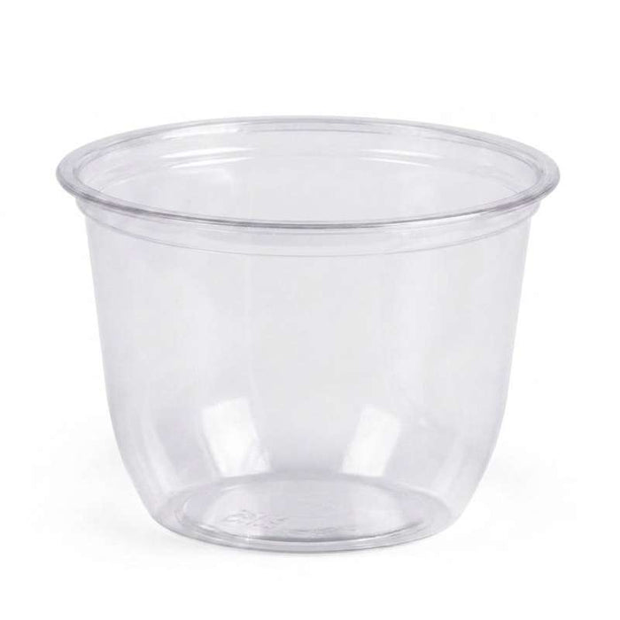 Pot à dessert transparent en PET Ø95mm H79mm 300ml - 1000Pcs