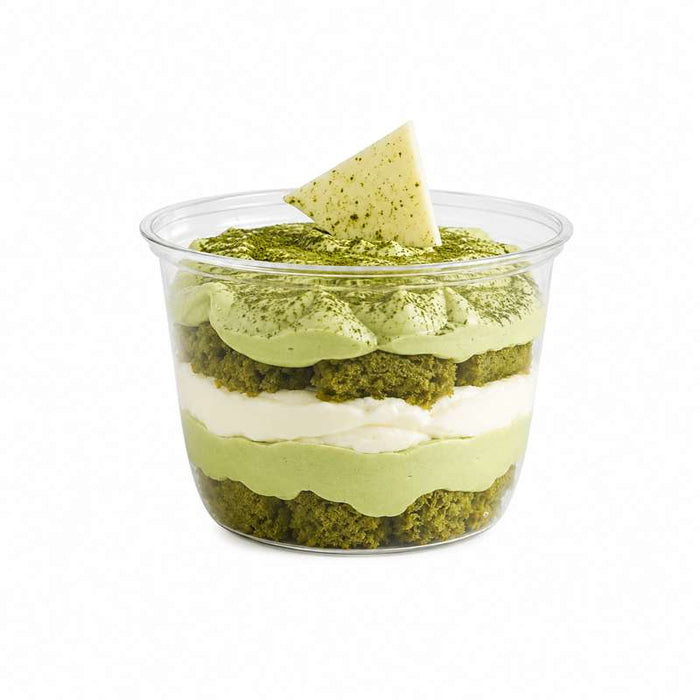Pot à dessert transparent en PET Ø95mm H79mm 300ml - 1000Pcs