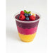 Pot à dessert en plastique PET transparent  H114mm 500ml - 1000Pcs