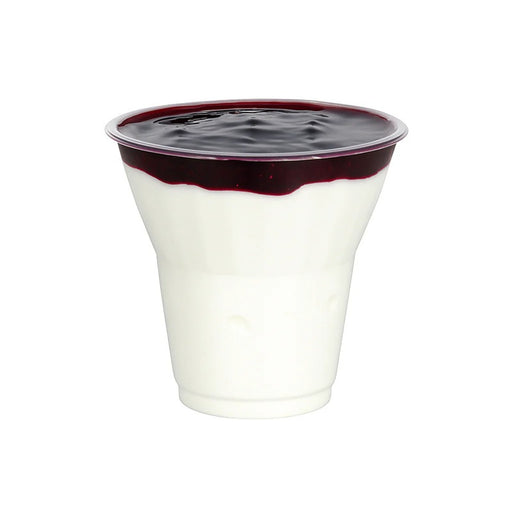 Pot à dessert transparent en plastique PET  H88mm 270ml-1000Pcs