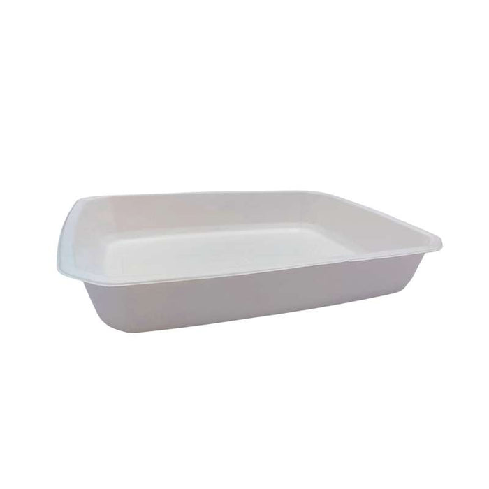 Barquette scellable pulpe laminée PLA "gastronorme" 1/2 325x265mm H52mm 3000ml-240Pcs