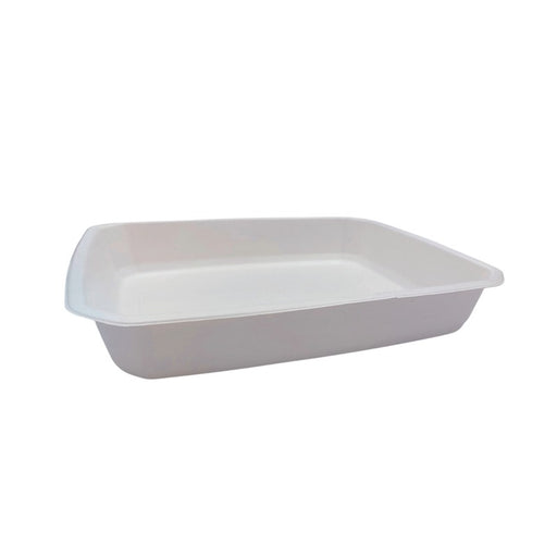 Barquette scellable pulpe laminée PLA "gastronorme" 1/2 325x265mm H52mm 3000ml-240Pcs