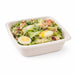 Barquette scellable pulpe laminée PLA "gastronorme" 1 /6 176x162mm H45mm 850ml-400Pcs