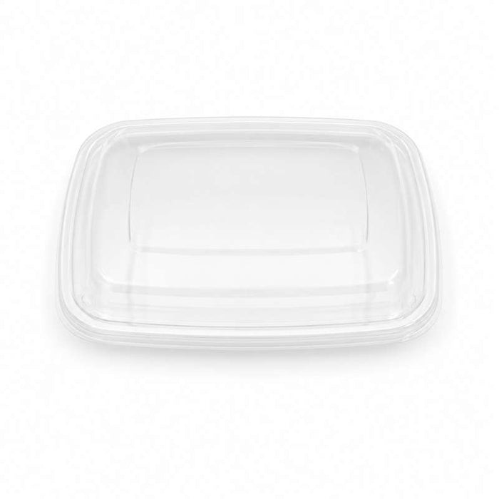 Couvercle dôme rectangulaire transparent en plastique PET 181x167mm H9mm-400Pcs