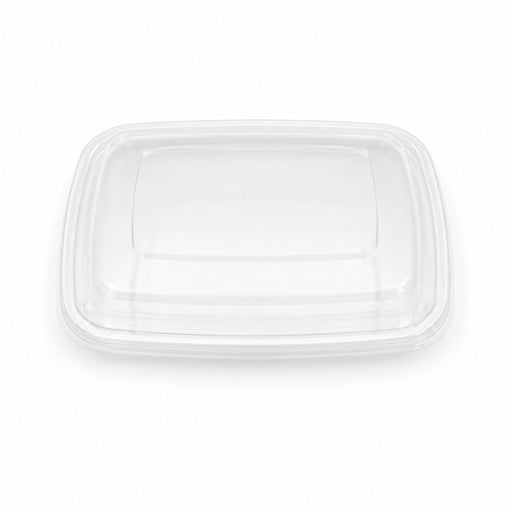 Couvercle dôme rectangulaire transparent en plastique PET 181x167mm H9mm-400Pcs