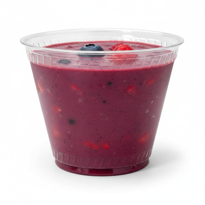 Coupe à dessert PLA transparent    H72mm 270ml-1000Pcs