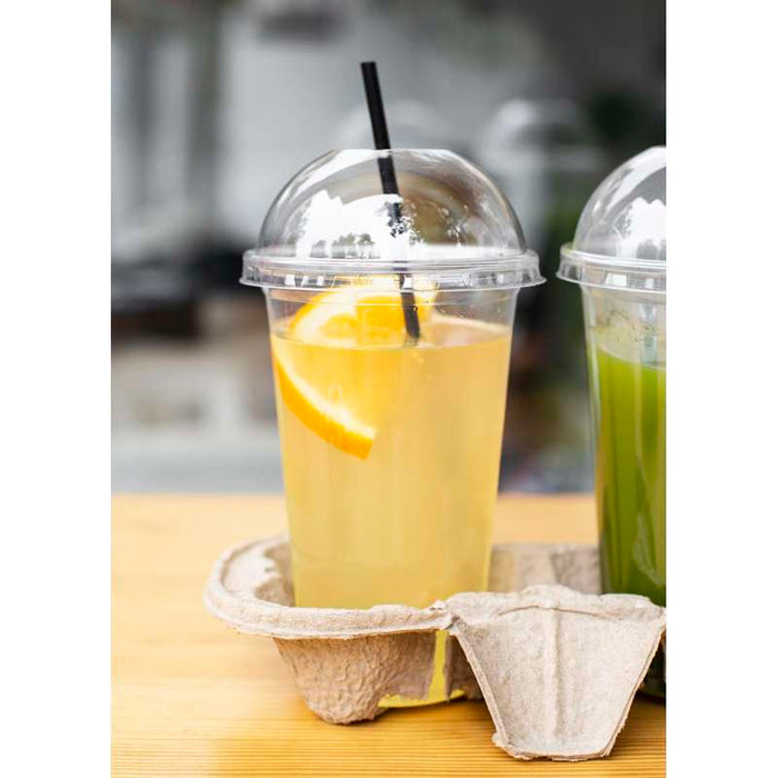 Couvercle PLA dôme transparent avec trou   H50mm-1000Pcs