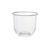Vaso de postre de plástico PLA transparente 360ml A84mm - 50Uds