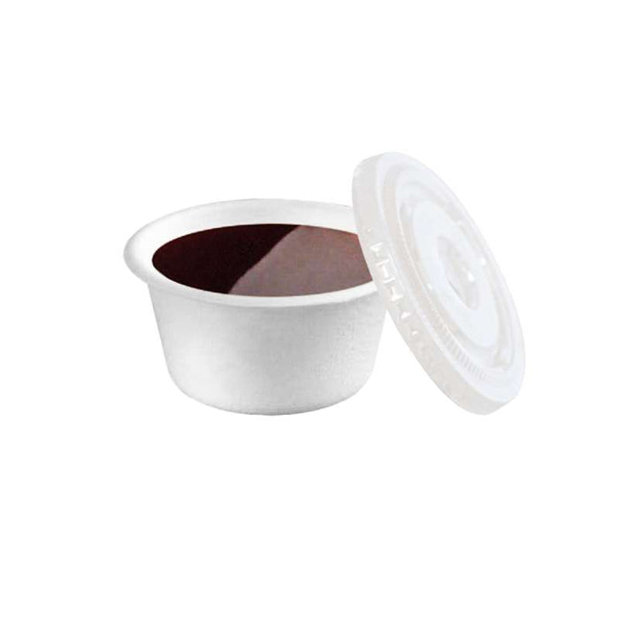 Coupelle pulpe ronde blanche   H30mm 60ml-2000Pcs