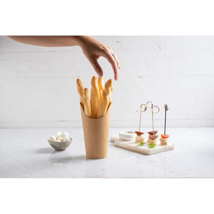 Pot wrap carton blanc   H79mm-500Pcs
