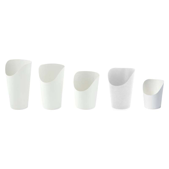 Pot wrap carton blanc   H79mm-500Pcs