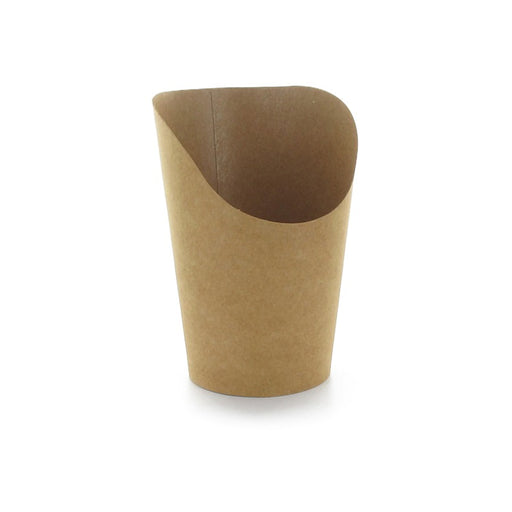 Pot wrap carton brun   H117mm 230ml - 1200Pcs