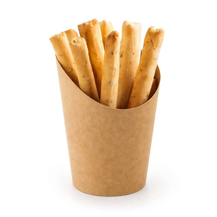 Gobelet snack carton brun   H98mm - 1000Pcs