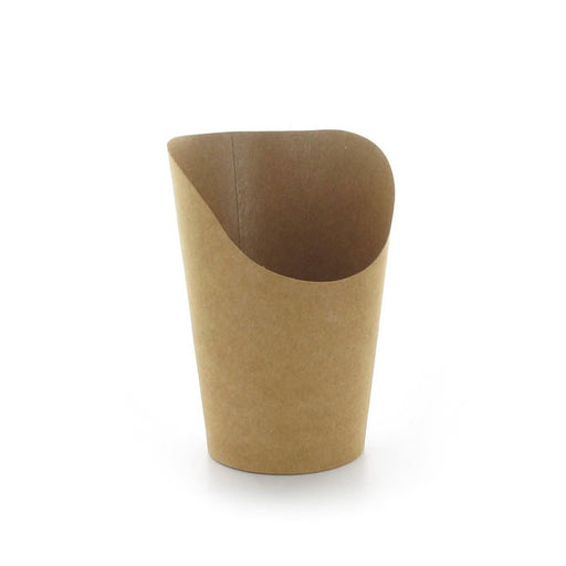 Gobelet snack carton brun   H160mm - 1000Pcs
