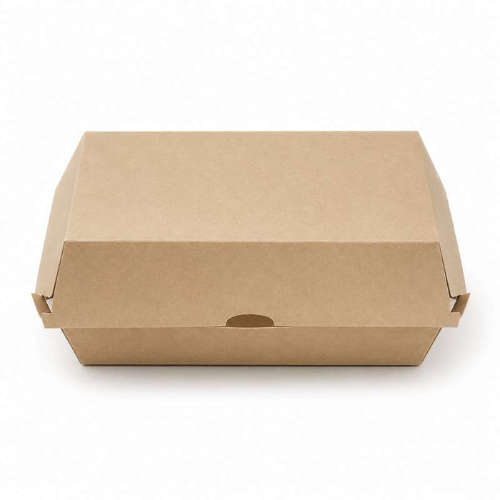 Boîte à kebab en carton kraft taille S 235x137mm H80mm - 300Pcs