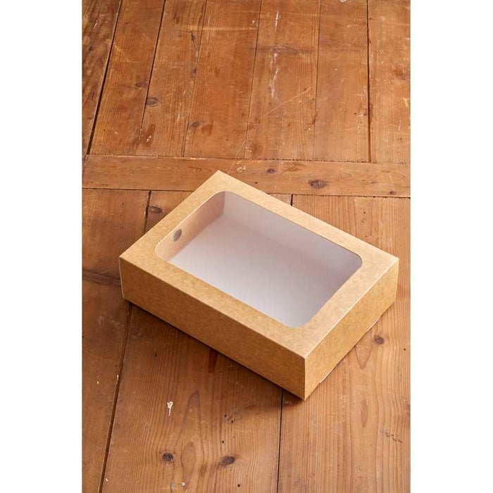 Etui en carton kraft pour plateau repas 310x223mm H83mm-100Pcs