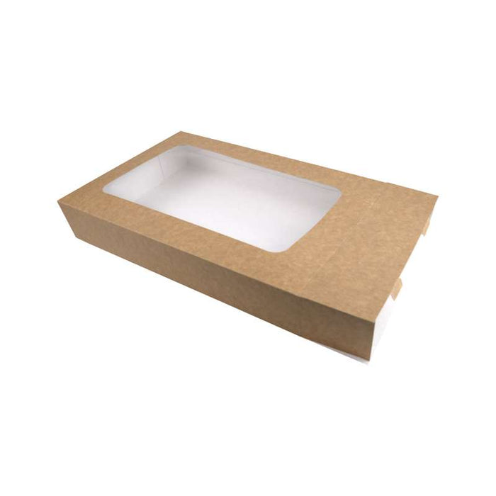 Etui en carton kraft pour plateau repas 310x223mm H83mm-100Pcs