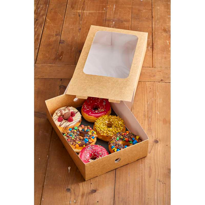 Etui en carton kraft pour plateau repas 310x223mm H83mm-100Pcs