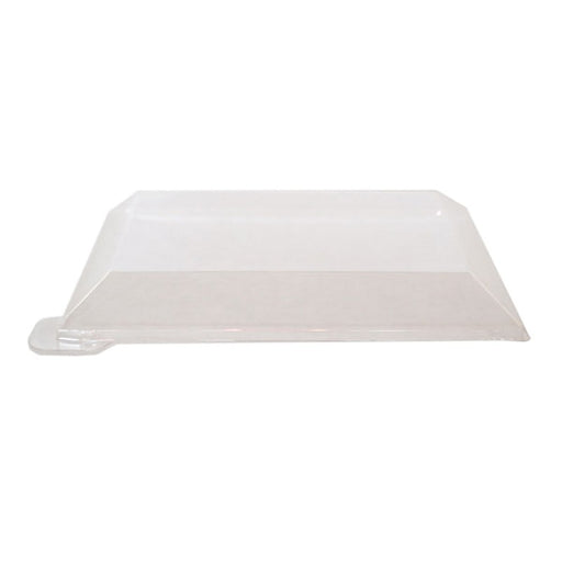 Couvercle dôme transparent en plastique PET pour mise en bouche Klarity 100x100mm H16mm-100Pcs