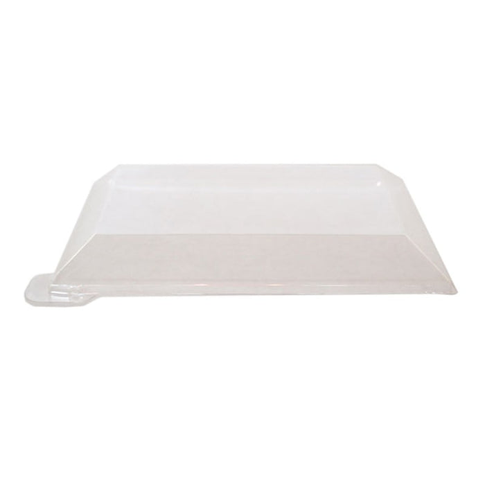 Couvercle dôme transparent en plastique PET pour mise en bouche Klarity 100x100mm H16mm-100Pcs