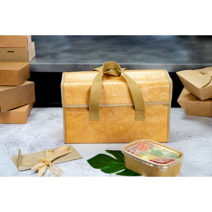 Saladier rectangulaire en kraft lamine pp 170x120mm H56mm 750ml-200Pcs