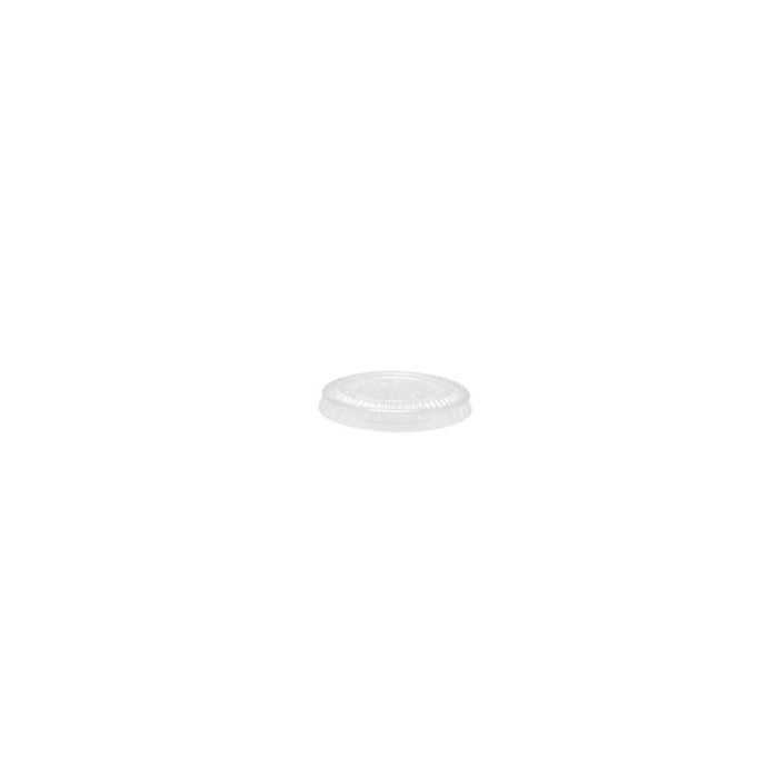 Couvercle plat translucide pour gobelet isotherme 90x80mm - 1000Pcs