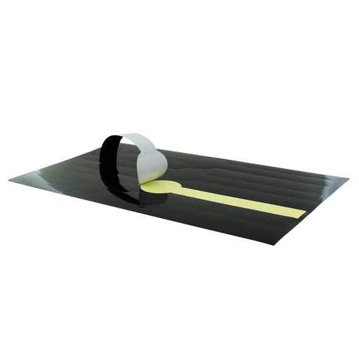 Etiquette autocollante noire  300x20mm-500Pcs