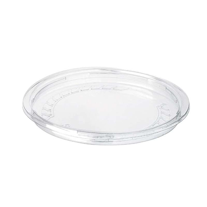 Couvercle PET transparent rentrant  H13mm-500Pcs