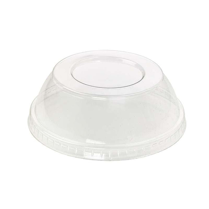 Couvercle dôme transparent en plastique PET pour pot Deli  H45mm-500Pcs