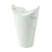 Pot Nolida blanc en carton à fermeture intégrée  H126mm 500ml - 500Pcs