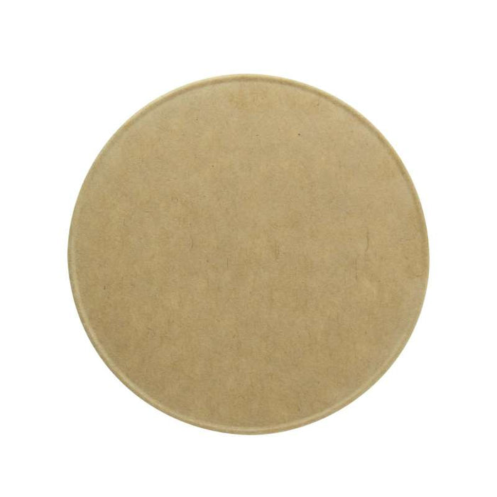 Couvercle carton kraft chaud et froid  H8mm-1000Pcs