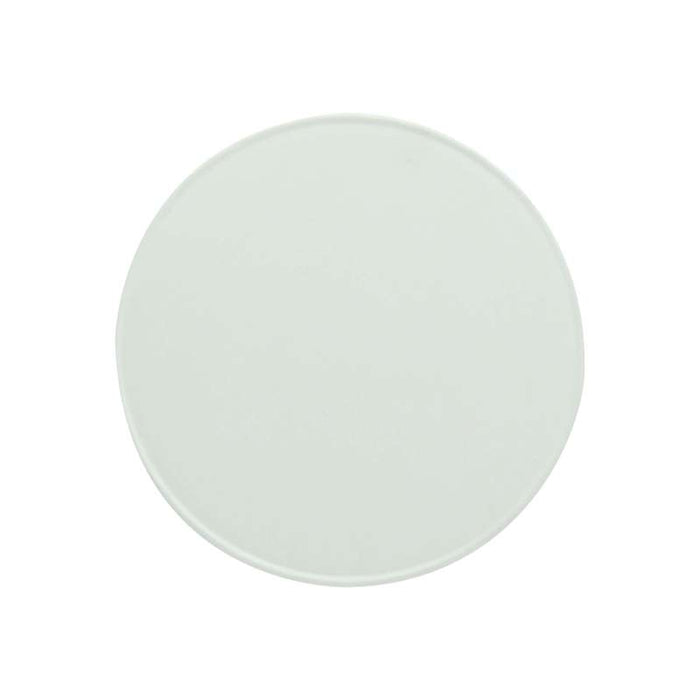 Couvercle plat blanc en carton sans matière plastique, Waterbased  H12mm-1000Pcs
