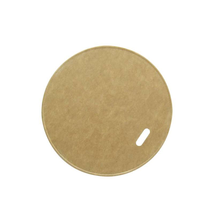 Couvercle en carton kraft pour boissons chaudes et froides Ø80mm - 1000Pcs