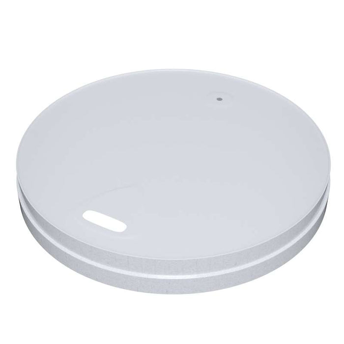 Couvercle plat en carton blanc pour gobelets Ø90mm - 1000Pcs