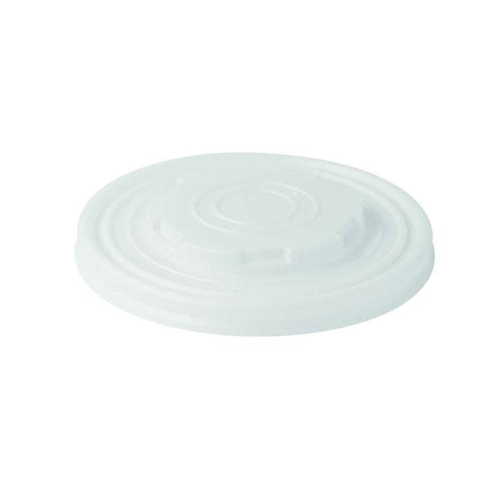 Couvercle CPLA blanc   H10mm-1000Pcs