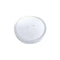 Couvercle plat blanc en carton kraft perforé pour la vapeur-500Pcs