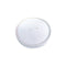 Couvercle plat blanc en carton kraft perforé pour la vapeur-500Pcs