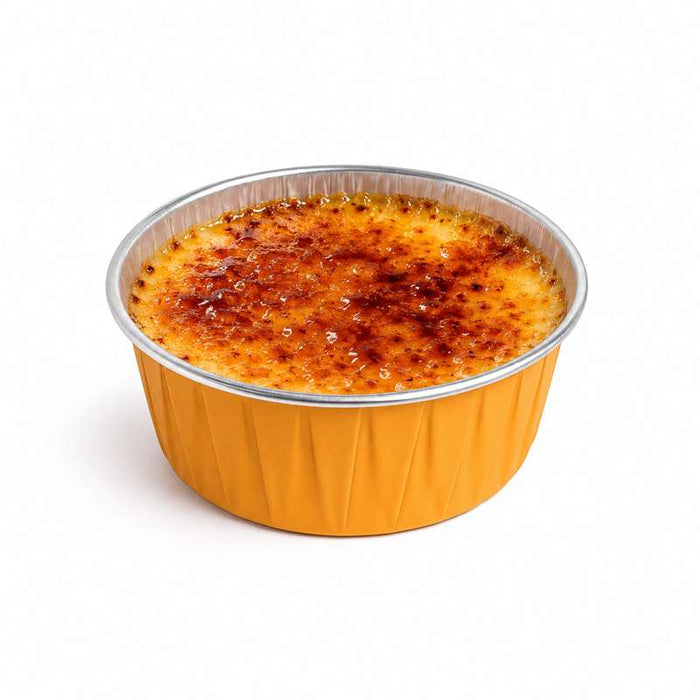 Petit pot rond Opseal en aluminium doré Ø84mm H35mm 125ml - 1000Pcs