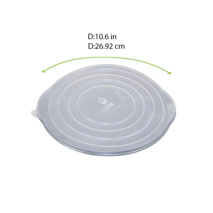 Couvercle translucide en PP "Opseal" pour pot 210LU270 Ø270mm - 120Pcs