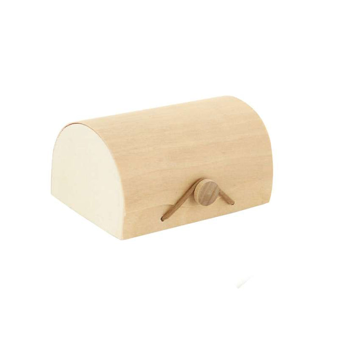 Boite mini bûche bois pour 3 macarons  110x80mm H55mm - 100Pcs