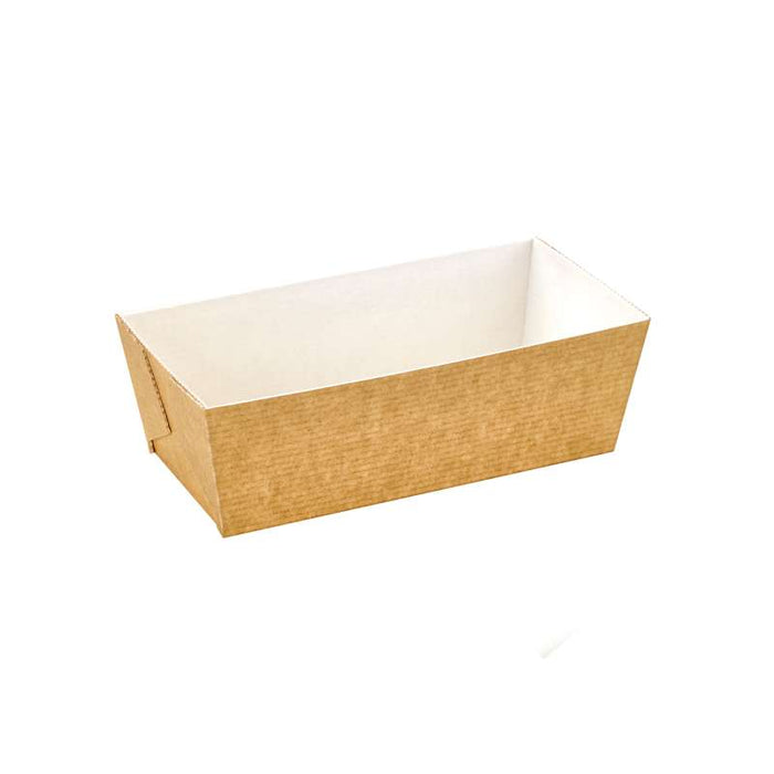 Moule de cuisson carton microflute rectangulaire  159x80mm H50mm-340Pcs