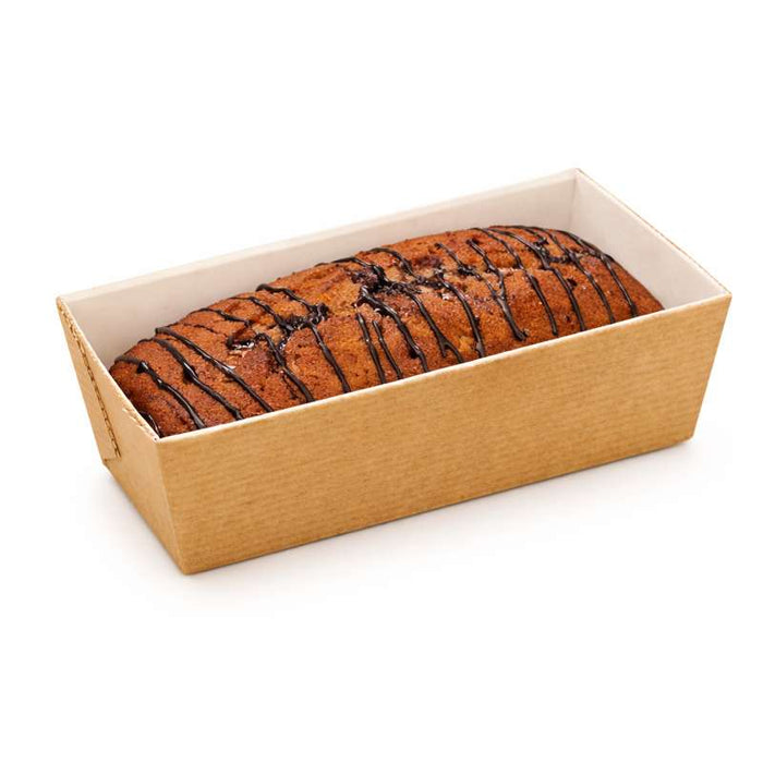 Moule de cuisson carton microflute rectangulaire  206x96mm H55mm-270Pcs