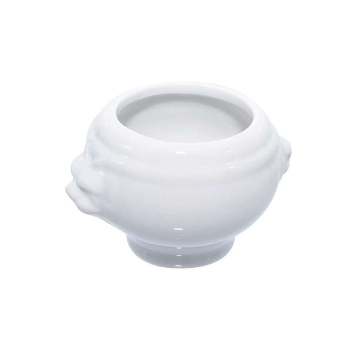 Mini soupière en porcelaine blanc  80x65mm H50mm - 36Pcs