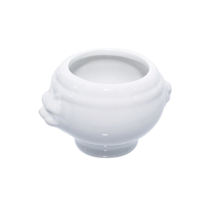 Mini soupière en porcelaine blanc  80x65mm H50mm - 36Pcs