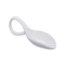 Mini cuillère en porcelaine blanc  118x41mm H30mm-24Pcs